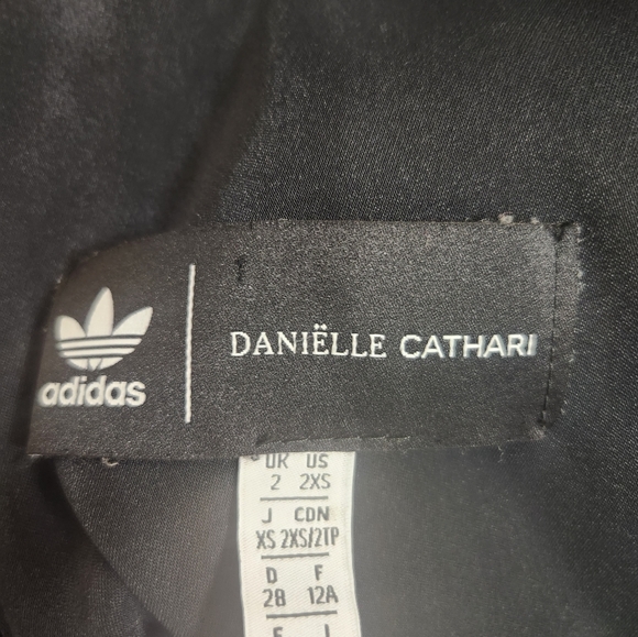 Adidas x Danielle Cathari 3-Stripes Dress Sz XS New Without Tags - Picture 9 of 10